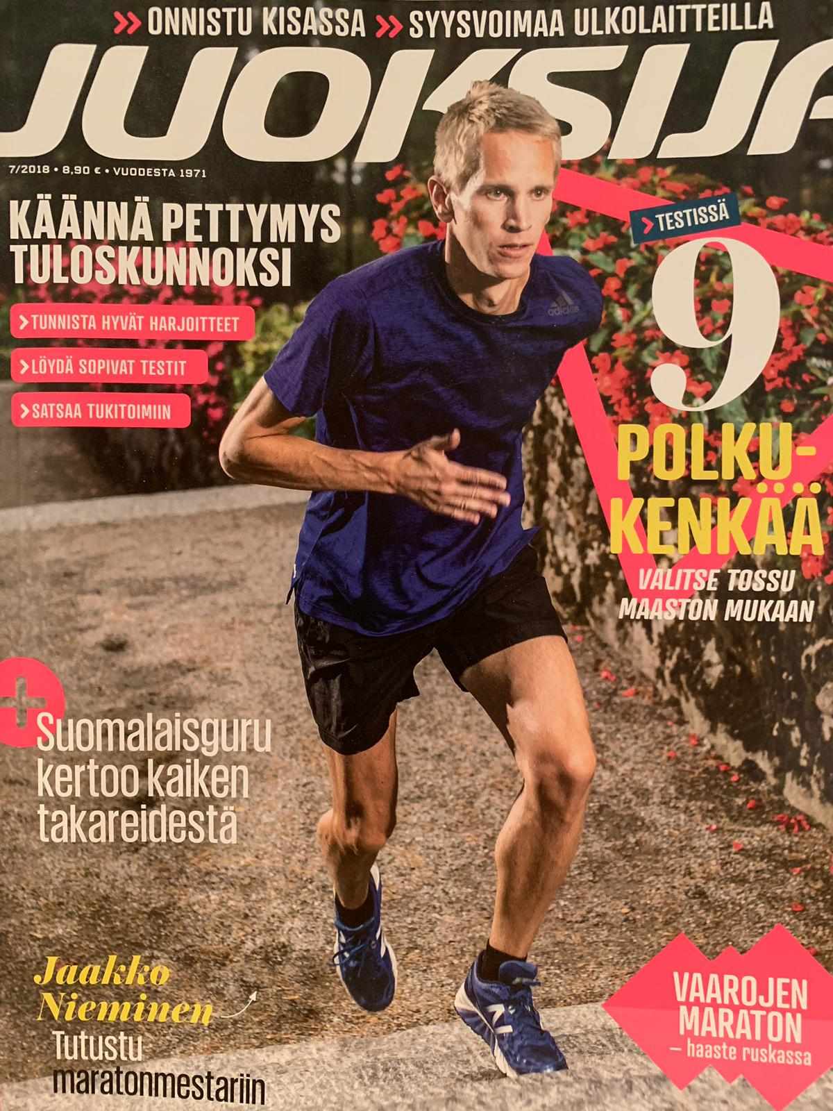 Juoksija-lehti: Tärkeät takareidet