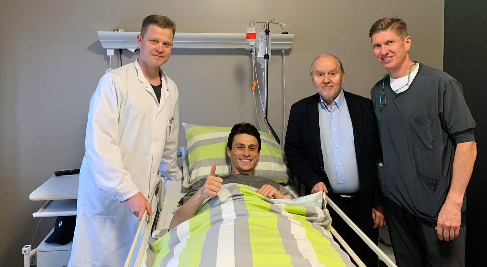 Parma Calcion hyökkääjä Roberto Inglesen hamstring-repeämä leikattiin Turun Mehiläinen NEOssa