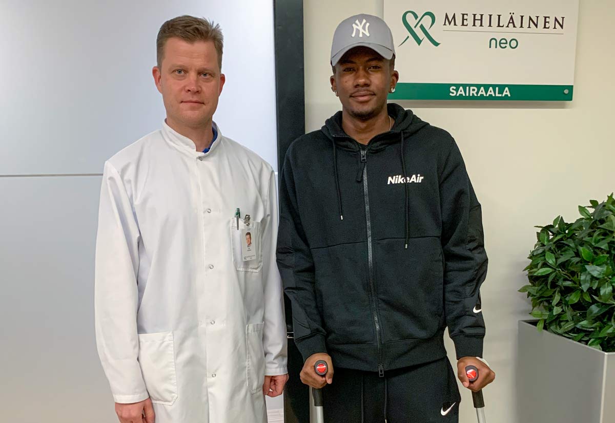 Igor Gomes Silva´s hamstring injury was operated in Turku