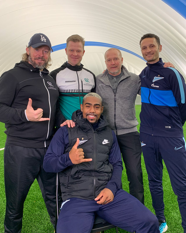 Video – Visit Finland: Malcom returned to the play after surgery done by orthopaedic surgeon Lasse Lempainen